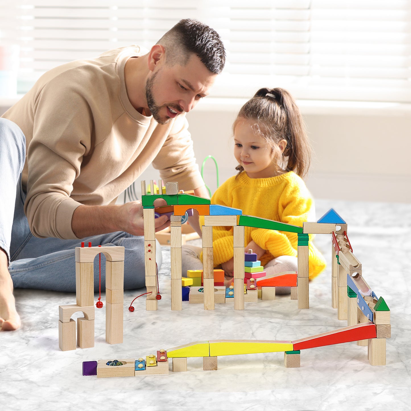 Marble Run Set 200 teilig